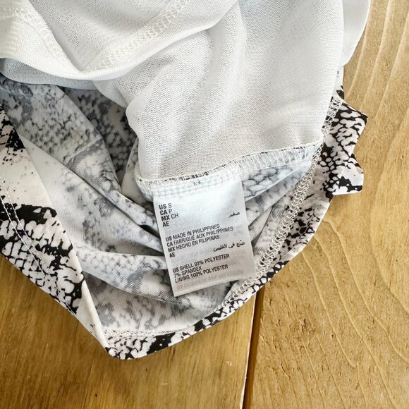 Inc International Concepts Snake Print Athletic Top S‎ NWT - Picture 4 of 6